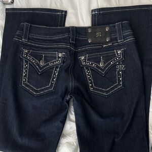 Miss Me Dark Navy Bootcut Jeans